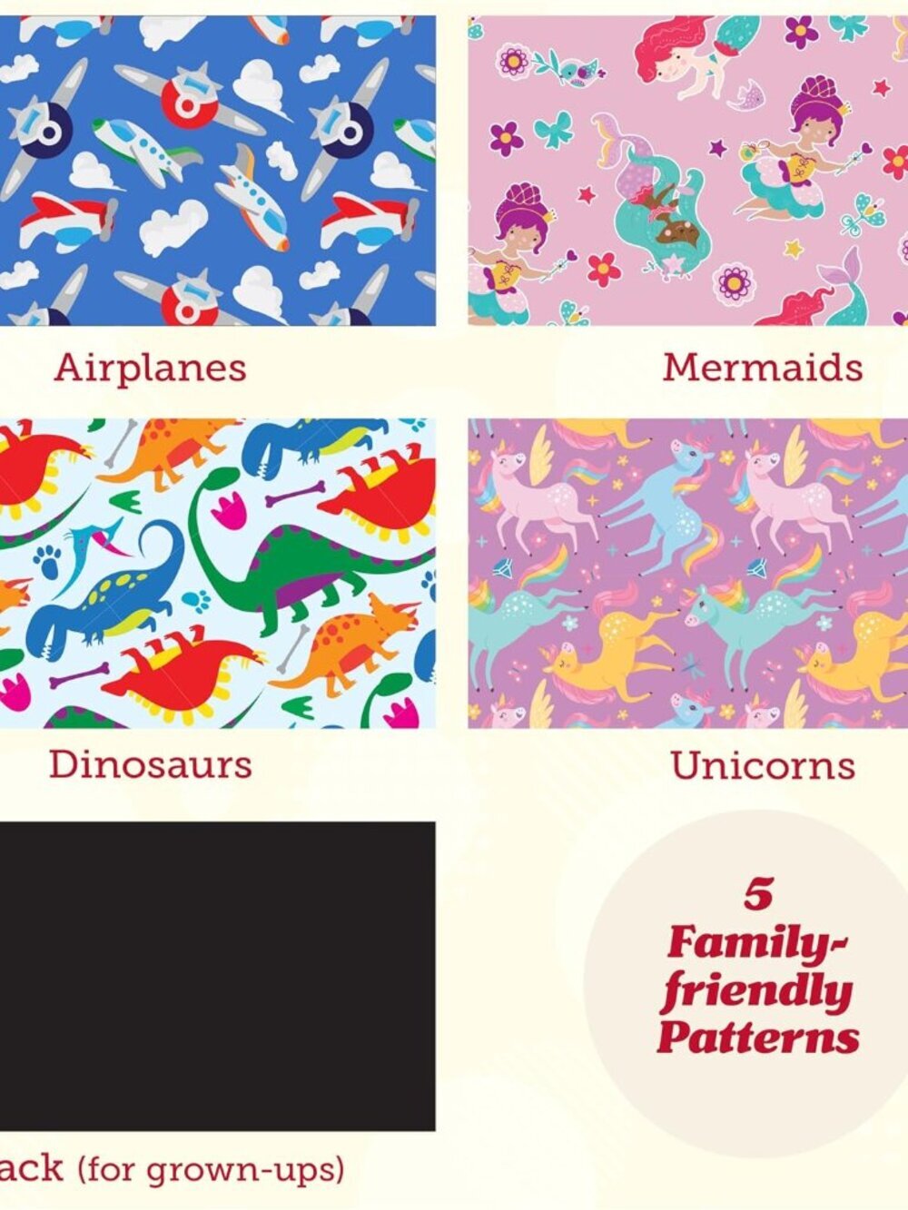 Airplane Tray Table Cover - Organize Kids Travel Essentials - Pockets for Airpla - Picture 8 of 8